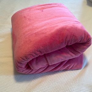 Pottery Barn Kids Chamois Duvet Hot Pink- Full/Queen